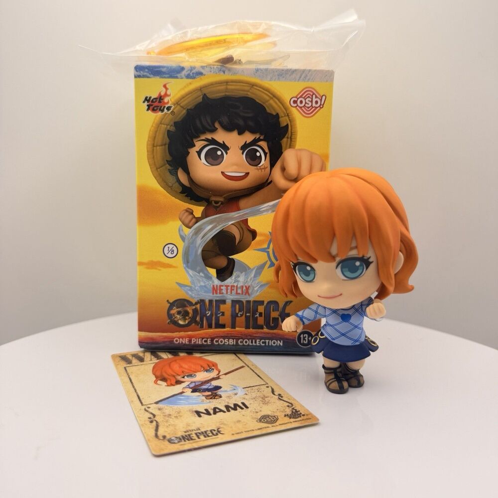 Netflix One Piece Cosbi Figure Series Hot Toys 4-Inch Figure Confirmed Nami